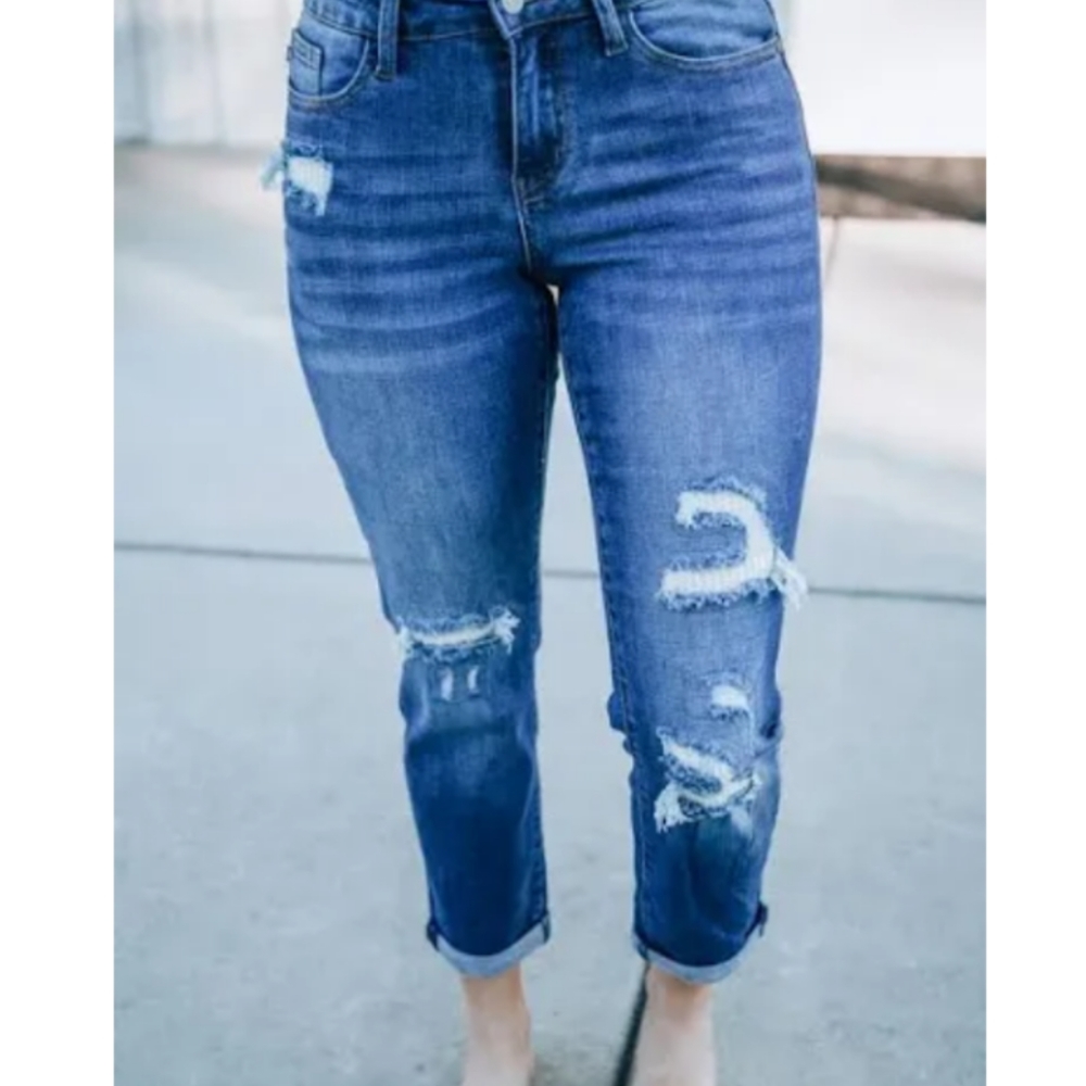 Judy Blues, thermal patch jeans